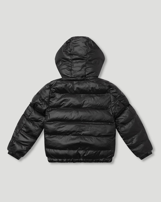 Adam + Yve | Kids Clothing | Black/Beige Reversible Puffer Jacket